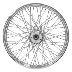 PartzBiz HD MU51664 - Mid USA 51664 V-Factor Chrome 60 Spoke 21x3.25" Front Wheel 3/4" Harley Davidson Softail FXST Dyna FXD Rim Custom Upgrade Replacement Best New Vintage Classic Chopper Bike Motorcyle PartzBiz HD MU51664 - Mid USA 51664 V-Factor Chrome 60 Spoke 21x3.25" Front Wheel 3/4" Harley Davidson Softail FXST Dyna FXD Rim Custom Upgrade Replacement Best New Vintage Classic Chopper Bike Motorcyle