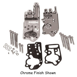 PartzBiz HD MU67083 - Mid USA 67083 V-Factor Black Oil Pump Harley Big Twin 73-91 OE 26190-73 Knucklehead Panhead Shovelhead big twin