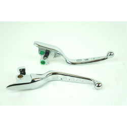 PartzBiz HD MU43072 - Mid USA Chrome 4-Hole Shift Levers 2015-2017 Softail w/ Cable Clutch Repl. 36700104 PartzBiz HD MU43072 - Mid USA Chrome 4-Hole Shift Levers 2015-2017 Softail w/ Cable Clutch Repl. 36700104