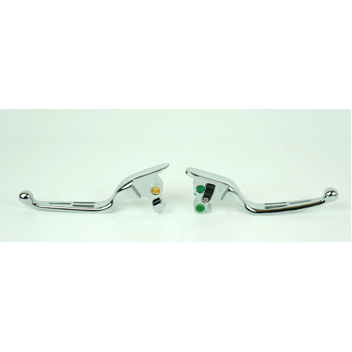 PartzBiz HD: 4409092-Mid USA Chrome Slotted Shift Levers 2015-2017 Softail w/ Cable Clutch Repl. 36700104 PartzBiz HD: 4409092-Mid USA Chrome Slotted Shift Levers 2015-2017 Softail w/ Cable Clutch Repl. 36700104