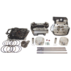 PartzBiz HD MU60397 - Mid USA S&S 60397 Big Bore Kit Harley Milwuakee Eight 117 - 128 ci 4 1/2 stroke touring softail electra road tour glide king fat boy heritage slim classic bob 