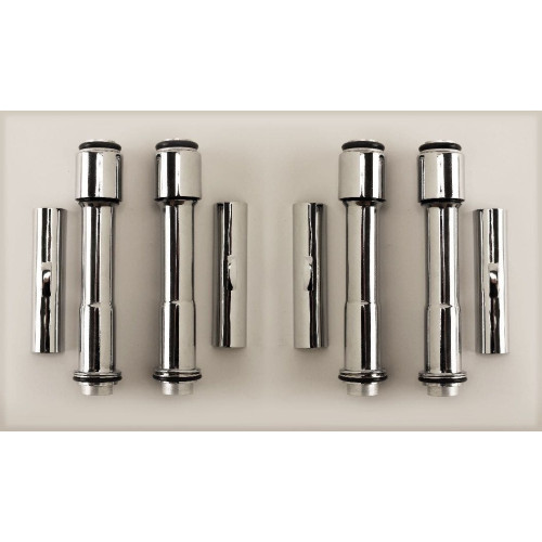 PartzBiz HD: 4409074-MidWest 91-982 Ultima Chrome Push Rod Tube Cover Kit Harley Davidson Twin Cam 00-Up Bezel Accent Upgrade Replacement Custom Chopper Bike ที่ดีที่สุด PartzBiz HD: 4409074-MidWest 91-982 Ultima Chrome Push Rod Tube Cover Kit Harley Davidson Twin Cam 00-Up Bezel Accent Upgrade Replacement Custom Chopper Bike ที่ดีที่สุด