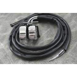 PartzBiz HD MW17-101 - MidWest 17-101 Ultima Engine Start / On / Off Switches Harley Davidson Big Twin Touring Softail Sportster Wiring Handlebar Controls Buttons Replacement New Best Upgrade Factory Stock OE Starter Power Shut Off