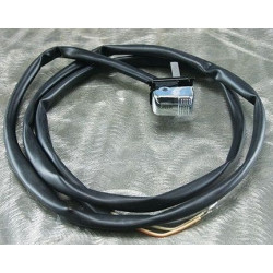 PartzBiz HD MW17-102 - MidWest 17-102 Ultima Chrome Right Turn Signal Switch Harley Davidson Big Twin Touring Softail Sportster Wiring Handlebar Controls Buttons Replacement New Best Upgrade Factory Stock OE 