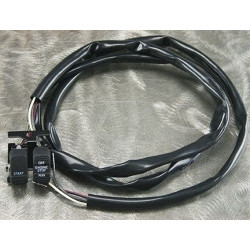 PartzBiz HD MW17-105 - MidWest 17-105 Ultima Engine Start / On / Off Switches Harley Davidson Big Twin Touring Softail Sportster Wiring Handlebar Controls Buttons Replacement New Best Upgrade Factory Stock OE Starter Power Shut Off