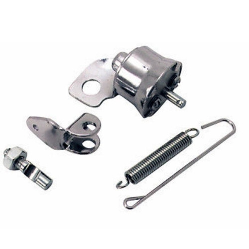 PartzBiz HD: 4409053-MidWest 17-40 Ultima Chrome สวิตช์ไฟเบรกแบบกลไก 1937-50 Harley Davidson Big Twin 74 CI Knucklehead Panhead ไฟหยุดด้านหลังตัวบ่งชี้สัญญาณ Lever Manual Control ใหม่ที่ดีที่สุดที่กำหนดเอง Old School เปลี่ยน