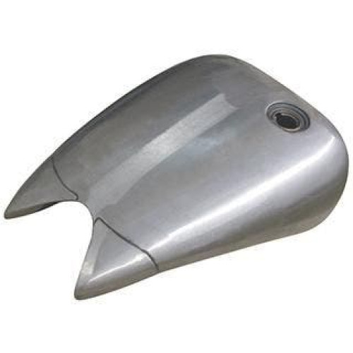 PartzBiz HD: 4409018-Midwest 20-100 1 Piece Stretch Single Cap Steel Gas Tank for 84-99 Harley Davidson custom build metal fab upgrade new aftermarket fuel tunnel frame parts chopper bike motorcycle softail 20100