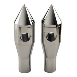 PartzBiz HD MW34-139 - MidWest 34-139 Chrome Aluminium 6 ” Pointed 1 ” Risers แฮนด์ Harley Universal มอเตอร์ไซค์แต่งชอปเปอร์แบ็กเกอร์รุ่นใหม่ที่ดีที่สุด อัปเกรดอะไหล่รถจักรยานยนต์ PartzBiz HD MW34-139 - MidWest 34-139 Chrome Aluminium 6 ” Pointed 1 ” Risers แฮนด์ Harley Universal มอเตอร์ไซค์แต่งชอปเปอร์แบ็กเกอร์รุ่นใหม่ที่ดีที่สุด อัปเกรดอะไหล่รถจักรยานยนต์