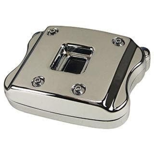 PartzBiz HD: 4408957-Midwest 89-331 Chrome OEM สไตล์ Rocker Box สำหรับ 04-06 Harley davidson Sportster xl Twin Cam 883 1200 อัพเกรด custom street bike ผ้าคลุมรถจักรยานยนต์เครื่องยนต์มอเตอร์หัวใหม่ 89331