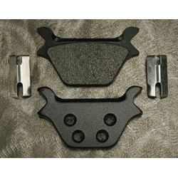 PartzBiz HD MW90-28 - ผ้าเบรคหลังสำหรับเปลี่ยน MidWest 90-28 Harley 87-99 Repl. 44209-87A 44213-87