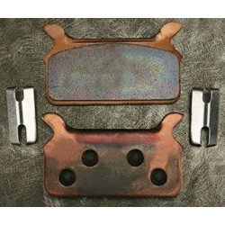 PartzBiz HD MW90-29 - ผ้าเบรคหลังสำรอง MidWest 90-29 Harley Touring 86-99 Repl. 43957-86C