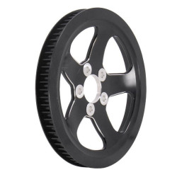 PartzBiz HD MU75327 - Mid USA 75327 Black 5 Spoke Rear 1 ” 68T Pulley Harley Sportster XL 07-Up sporty sportster davidson เหมาะที่สุดสำหรับการซื้อ PartzBiz HD MU75327 - Mid USA 75327 Black 5 Spoke Rear 1 ” 68T Pulley Harley Sportster XL 07-Up sporty sportster davidson เหมาะที่สุดสำหรับการซื้อ