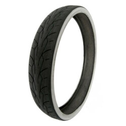 PartzBiz HD MW4-706 - MidWest Vee Rubber VRM302 120/50H26 ด้านหน้าสีขาวยางรถจักรยานยนต์ DOT Harley