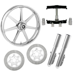 PartzBiz HD MISSION-DUAL-CHR-KIT-PCKG - Mission Chrome 23” ยางล้อแบบ Dual Rotors พร้อม Raked Triple Trees Lowers & Sliders | ภารกิจ-DUAL-CHR-KIT-PCKG PartzBiz HD MISSION-DUAL-CHR-KIT-PCKG - Mission Chrome 23” ยางล้อแบบ Dual Rotors พร้อม Raked Triple Trees Lowers & Sliders | ภารกิจ-DUAL-CHR-KIT-PCKG