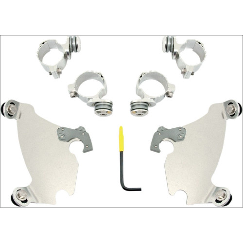 PartzBiz HD: 4408846-Memphis Shades Polished Trigger-Lock Mount Gauntlet Fairing สำหรับ Harley XL 883C 1200C | มีค1981 PartzBiz HD: 4408846-Memphis Shades Polished Trigger-Lock Mount Gauntlet Fairing สำหรับ Harley XL 883C 1200C | มีค1981