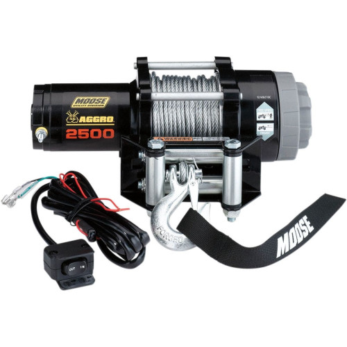 PartzBiz HD: 4408851-Moose 2500 LB Aggro 4 ล้อ ATV 2500 Winch เชือก ATV พร้อมสวิตช์ Dash PartzBiz HD: 4408851-Moose 2500 LB Aggro 4 ล้อ ATV 2500 Winch เชือก ATV พร้อมสวิตช์ Dash