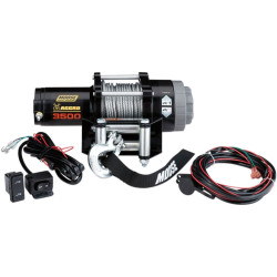 PartzBiz HD DS45050761 - เชือกลวดกว้าน Moose 3500 LB Aggro UTV และ ATV พร้อมสวิตช์ Dash 104308 PartzBiz HD DS45050761 - เชือกลวดกว้าน Moose 3500 LB Aggro UTV และ ATV พร้อมสวิตช์ Dash 104308