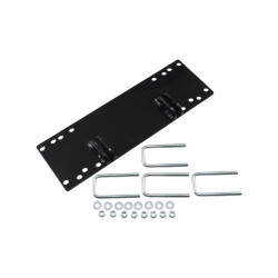PartzBiz HD DS45010634 - Moose Utility ไถหิมะแผ่นยึดด้านล่าง Off Road ATV Kawasaki Yamaha Rhino