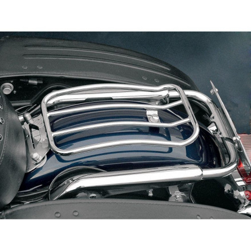 PartzBiz HD: 4408831-Motherwell Chrome 11" x 7" Solo Luggage Rack Harley Touring FLH/T 97-15 | MWL-430 PartzBiz HD: 4408831-Motherwell Chrome 11" x 7" Solo Luggage Rack Harley Touring FLH/T 97-15 | MWL-430