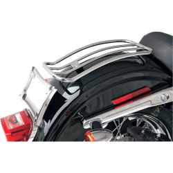 PartzBiz HD MWL-530 - Motherwell Chrome 11" x 7" Solo Luggage Rack Harley 06-15 Dyna FXD FXDB | MWL-530 PartzBiz HD MWL-530 - Motherwell Chrome 11" x 7" Solo Luggage Rack Harley 06-15 Dyna FXD FXDB | MWL-530