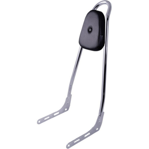 PartzBiz HD: 4408839-Motherwell Chrome Classic 25-1/2” ซิสซี่บาร์ทรงสูงพร้อมแผ่นรองสำหรับ Harley M8 Softail รุ่นปี 18 ที่ดีที่สุด การอัพเกรดใหม่ที่ดีที่สุด chopper bobber แบบกำหนดเอง