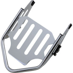 PartzBiz HD MWL-457-CH - Motherwell Chrome Quick Detachable 2-Up Luggage Rack Harley Touring 09-Up PartzBiz HD MWL-457-CH - Motherwell Chrome Quick Detachable 2-Up Luggage Rack Harley Touring 09-Up