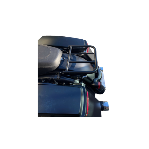 PartzBiz HD: 4408844-Motherwell Gloss Black 2-Up Detachable Luggage Rack for Harley Touring 09-22 | MWL-457A-GB PartzBiz HD: 4408844-Motherwell Gloss Black 2-Up Detachable Luggage Rack for Harley Touring 09-22 | MWL-457A-GB