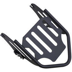 PartzBiz HD MWL-457-GB - Motherwell Gloss Black Quick Detachable 2-Up Luggage Rack Harley Touring 09-Up PartzBiz HD MWL-457-GB - Motherwell Gloss Black Quick Detachable 2-Up Luggage Rack Harley Touring 09-Up