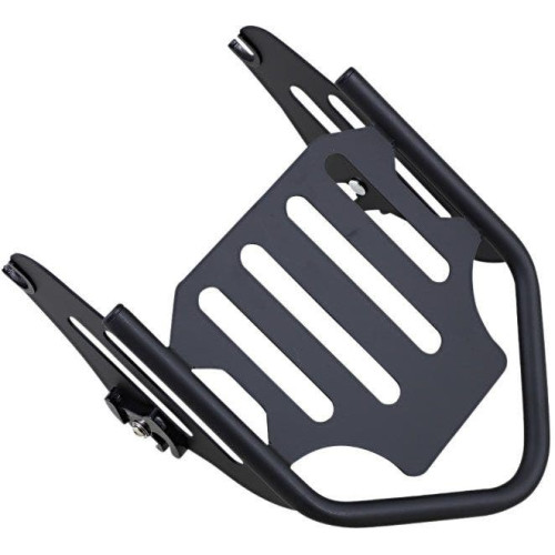 PartzBiz HD: 4408805-Motherwell Gloss Black Quick Detachable 2-Up Luggage Rack Harley Touring 09-Up PartzBiz HD: 4408805-Motherwell Gloss Black Quick Detachable 2-Up Luggage Rack Harley Touring 09-Up