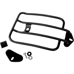 PartzBiz HD MWL-216B - Motherwell Matte Black 11" x 6" Solo Luggage Rack Harley Sportster XL 04-15 | MWL-216B PartzBiz HD MWL-216B - Motherwell Matte Black 11" x 6" Solo Luggage Rack Harley Sportster XL 04-15 | MWL-216B