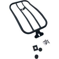 PartzBiz HD MWL-151-18-MB - Motherwell Matte Black 12" x 7" Solo Luggage Rack Harley M8 Softail FLSL 18-Up 1510-0412 15100412 PartzBiz HD MWL-151-18-MB - Motherwell Matte Black 12" x 7" Solo Luggage Rack Harley M8 Softail FLSL 18-Up 1510-0412 15100412