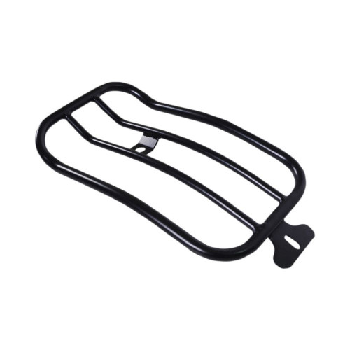 PartzBiz HD: 4408812-Motherwell Matte Black 12" x 7" Solo Luggage Rack Harley M8 Softail FXLR 18-Up 1510-0409 15100409 PartzBiz HD: 4408812-Motherwell Matte Black 12" x 7" Solo Luggage Rack Harley M8 Softail FXLR 18-Up 1510-0409 15100409
