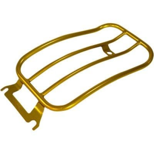 PartzBiz HD: 4408786-Motherwell Primary Series 7" Solo Luggage Rack Gold Steel Harley FLH/T 08-20 1510-0849 15100849 MWL-430-GOLD PartzBiz HD: 4408786-Motherwell Primary Series 7" Solo Luggage Rack Gold Steel Harley FLH/T 08-20 1510-0849 15100849 MWL-430-GOLD