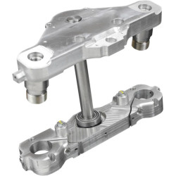 PartzBiz HD DS04080309 - Motor Trike 6 Degree Raked Triple Tree Kit สำหรับ Harley FLH/T รุ่น 87-01 | MTFS-0009