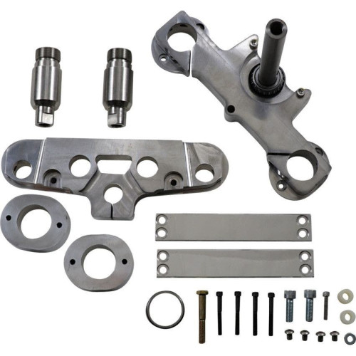 PartzBiz HD: 4408748-Motor Trike MTFS-0185 Aluminium 6€∞ Rake Triple Tree Harley FLSTC FLSTF 00-17 Softail Best New Front Suspension Fork Custom Chopper Bobber มอเตอร์ไซค์ Upgrade Replacement PartzBiz HD: 4408748-Motor Trike MTFS-0185 Aluminium 6€∞ Rake Triple Tree Harley FLSTC FLSTF 00-17 Softail Best New Front Suspension Fork Custom Chopper Bobber มอเตอร์ไซค์ Upgrade Replacement