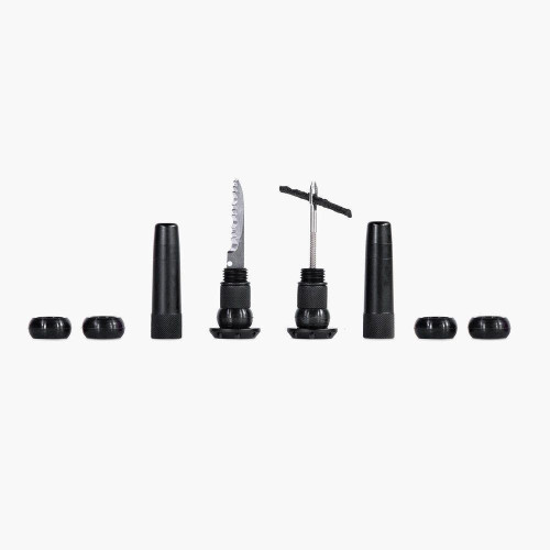 PartzBiz HD: 4408739-Muc-Off USA 20293 ชุดปลั๊กเครื่องมือเจาะแบบไม่มีท่ออลูมิเนียม Stealth สีดำ PartzBiz HD: 4408739-Muc-Off USA 20293 ชุดปลั๊กเครื่องมือเจาะแบบไม่มีท่ออลูมิเนียม Stealth สีดำ