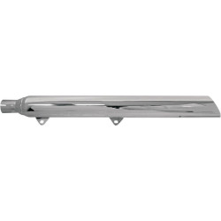 PartzBiz HD ds18010453 - Bassani Chrome Hutch Special 3" Slant Cut Slip Ons Harley Softail 99-16 Header | 31117C