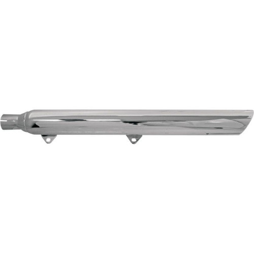 PartzBiz HD: 4408683-Bassani Chrome Hutch Special 3" Slash Cut Slip Ons Harley Softail 99-16 Header | 31117B