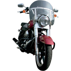 PartzBiz HD DS05051190 - การ์ดเครื่องยนต์ Multibar ด้านหน้าสีดำเงา Lindby สำหรับรุ่น Harley Dyna FLD Switchback - BL1314