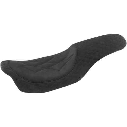 PartzBiz HD: 4408662-Mustang 74111 Black Diamond Stitch Revere Journey 2-Up Seat Harley FLH/T 08-Up PartzBiz HD: 4408662-Mustang 74111 Black Diamond Stitch Revere Journey 2-Up Seat Harley FLH/T 08-Up