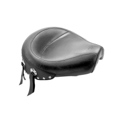 PartzBiz HD MD75702 - Mustang 75702 เบาะเดี่ยวแบบหมุดกว้าง 15” W 4 Harley 96-03 Sportster XL | 75702