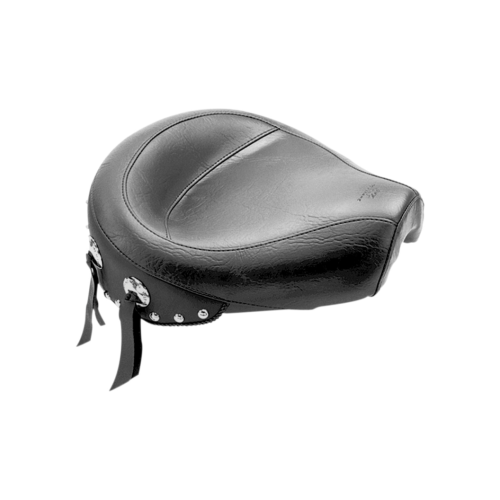PartzBiz HD: 4408649-Mustang 75702 Wide Studded Solo Seat 15"W 4 Harley 96-03 Sportster XL | 75702