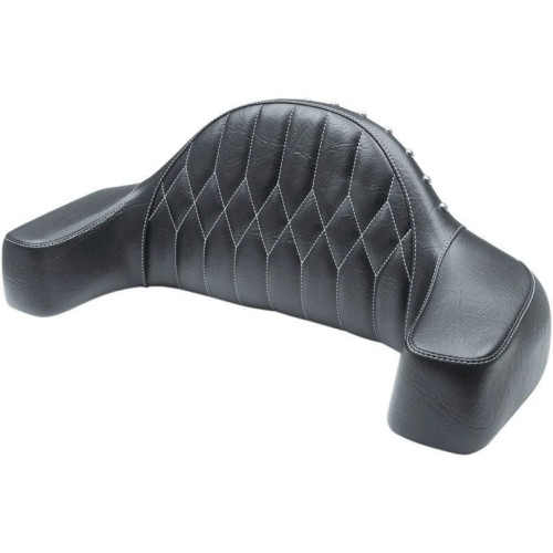PartzBiz HD: 4408619-Mustang 76022WT พนักพิง Concho สีดำ / Diamond Heated Backrest Indian Roadmaster 16-Up PartzBiz HD: 4408619-Mustang 76022WT พนักพิง Concho สีดำ / Diamond Heated Backrest Indian Roadmaster 16-Up