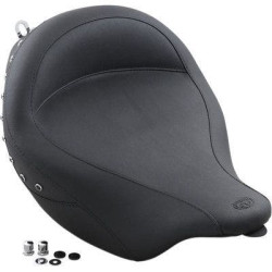 PartzBiz HD MD76069 - ที่นั่งมัสแตง Super Wide Black Studded Solo Seats สำหรับ Harley Touring FLH/T 08-17 | 76069 PartzBiz HD MD76069 - ที่นั่งมัสแตง Super Wide Black Studded Solo Seats สำหรับ Harley Touring FLH/T 08-17 | 76069