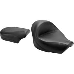 PartzBiz HD MD76521 - Mustang 76521 Vintage Wide Touring Two Piece Seat 04-09 11-17 Honda 750C Aero 489311 0810-0406 08100406