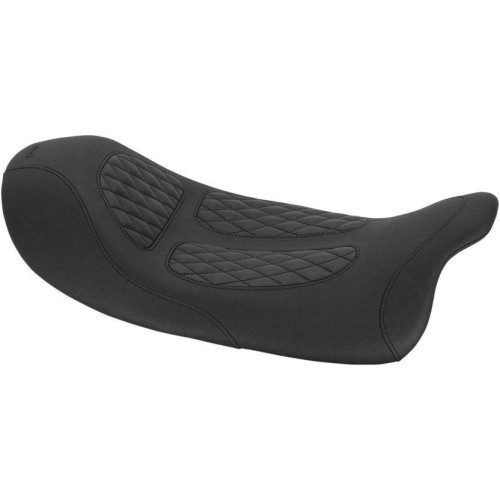 PartzBiz HD: 4408613-Mustang Seats Dave Perewitz Signature Driver Solo Seat Harley Touring 08-17 | 76969