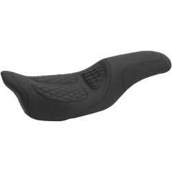 PartzBiz HD MD76981 - Mustang Dave Perewitz Signature Series Fastback 2 Up Seat Harley Touring 08-17 | 76981 PartzBiz HD MD76981 - Mustang Dave Perewitz Signature Series Fastback 2 Up Seat Harley Touring 08-17 | 76981