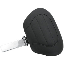 PartzBiz HD MD79012 - Mustang 79012 Deluxe Touring Driver Seat Backrest Post & Pad Harley Touring 08-21