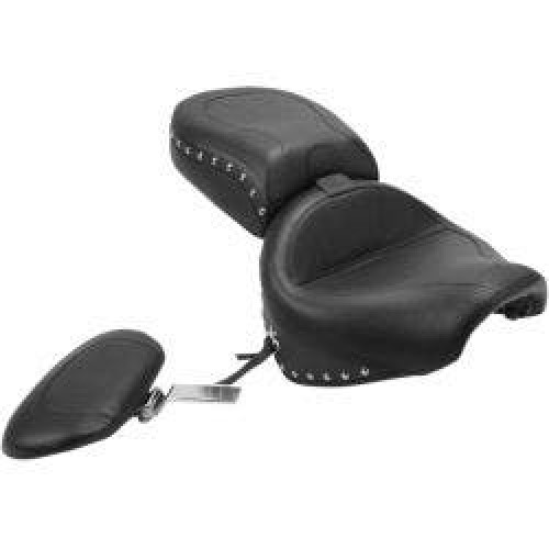 PartzBiz HD: 4408585-Mustang 79190 เบาะสองชิ้นพร้อมพนักพิงคนขับ 99-15 Yamaha Road Star 0810-0407 08100407 489305 PartzBiz HD: 4408585-Mustang 79190 เบาะสองชิ้นพร้อมพนักพิงคนขับ 99-15 Yamaha Road Star 0810-0407 08100407 489305