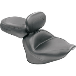 PartzBiz HD MD79477 - Mustang 79477 Two Piece Wide Touring Seat w/ Backrest 07-17 Yamaha V-Star 1300/T 0810-0539 08100539 489336 PartzBiz HD MD79477 - Mustang 79477 Two Piece Wide Touring Seat w/ Backrest 07-17 Yamaha V-Star 1300/T 0810-0539 08100539 489336